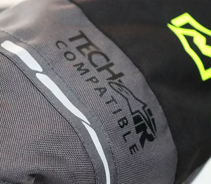 Dámska bunda na moto Nazran Cavell Tech-Air black/grey/fluo