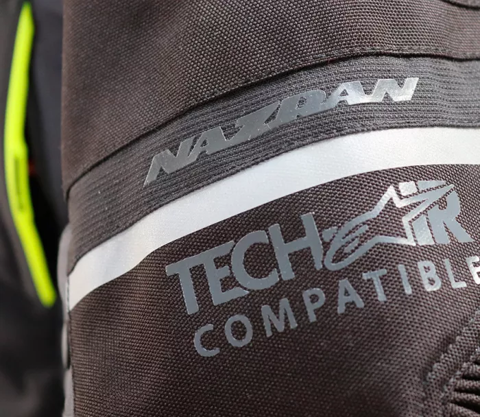 Dámska bunda na moto Nazran Thron Tech Air black/grey/fluo