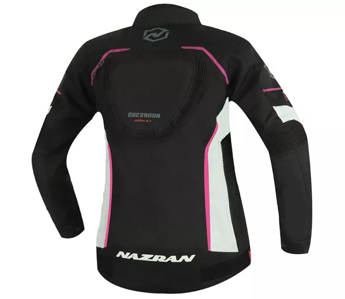 Dámska bunda Nazran Ascona 2.0 black/white/pink Tech-air compatible