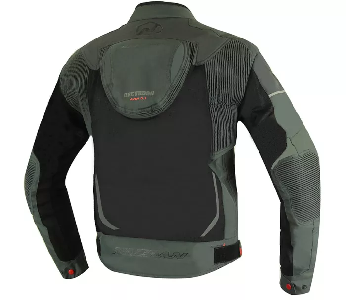 Bunda na moto Nazran California 2.0 black/grey Tech-air compatible