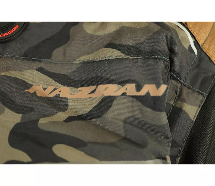 Bunda na moto Nazran Cavell Dakar camo/grey/brown Tech-Air® compatible