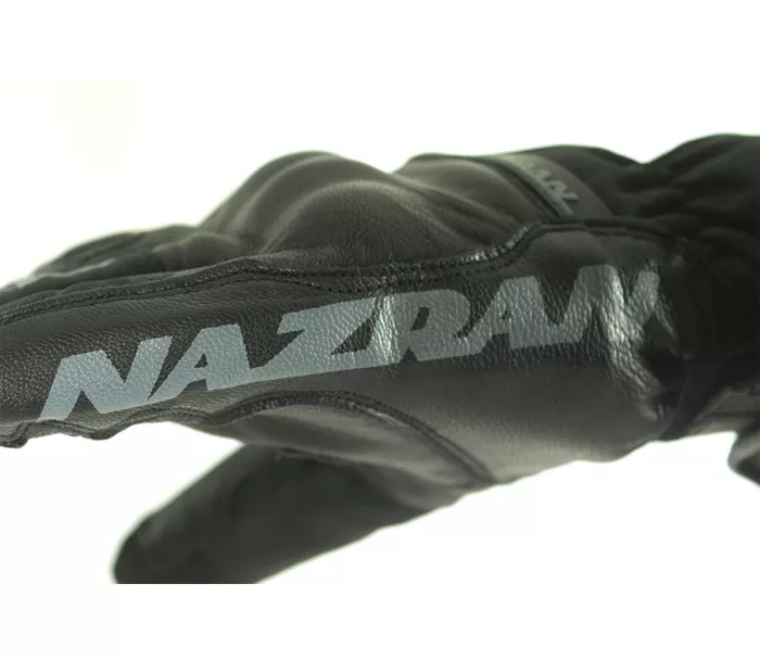 Rukavice na moto Nazran Ice WTP black/black