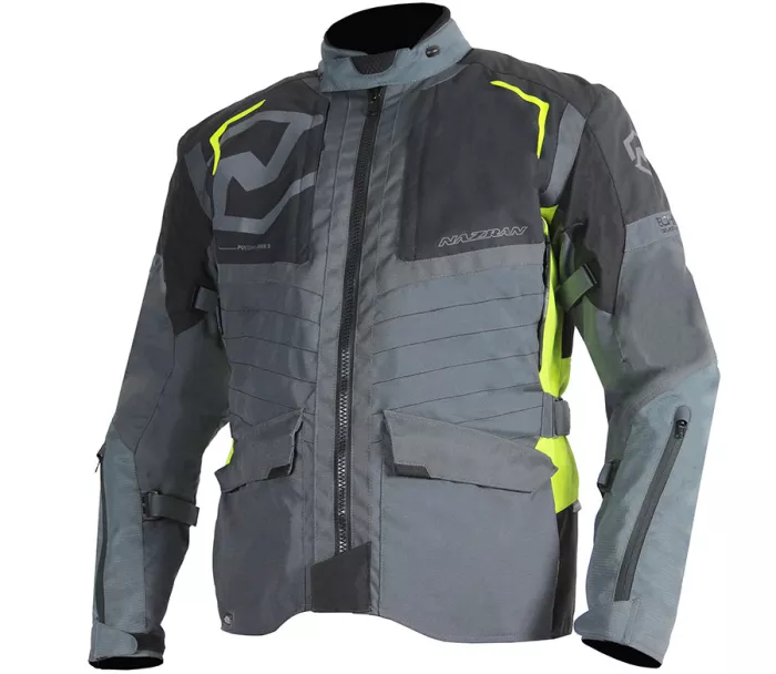 Bunda Nazran Puccino black/fluo men jacket Tech-air compatible