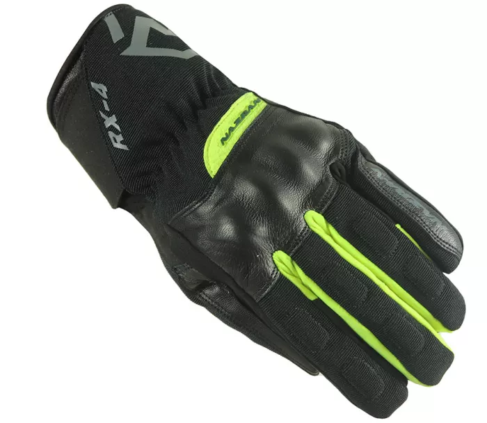 Rukavice na moto Nazran RX-4 WTP  black/fluo