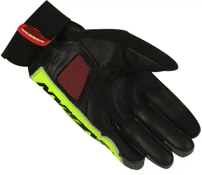 Rukavice na moto Nazran RX-7 2.0 black/fluo