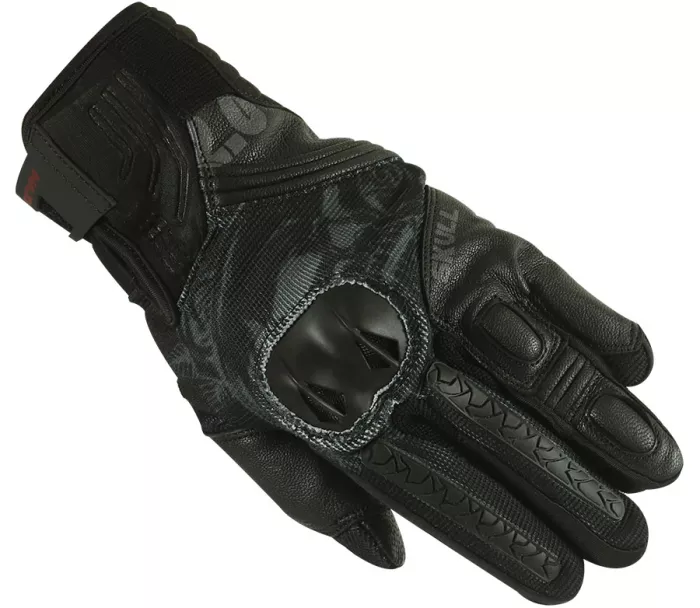 Rukavice na moto Nazran Stunt 2.0 skull black