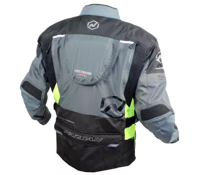 Bunda Nazran Puccino black/fluo men jacket Tech-air compatible