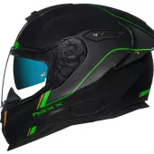 Helma na moto NEXX SX.100R FRENETIC green/black MT vel. S