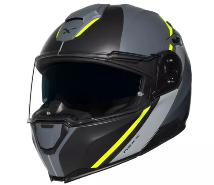 Helma na moto NEXX X.VILITUR STIGEN grey/neon MT