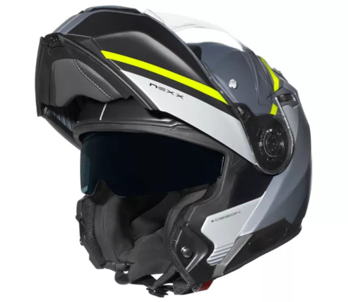 Helma na moto NEXX X.VILITUR STIGEN grey/neon MT