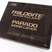 Džínsy na motorku Trilobite Parado monolayer AAA slim fit black