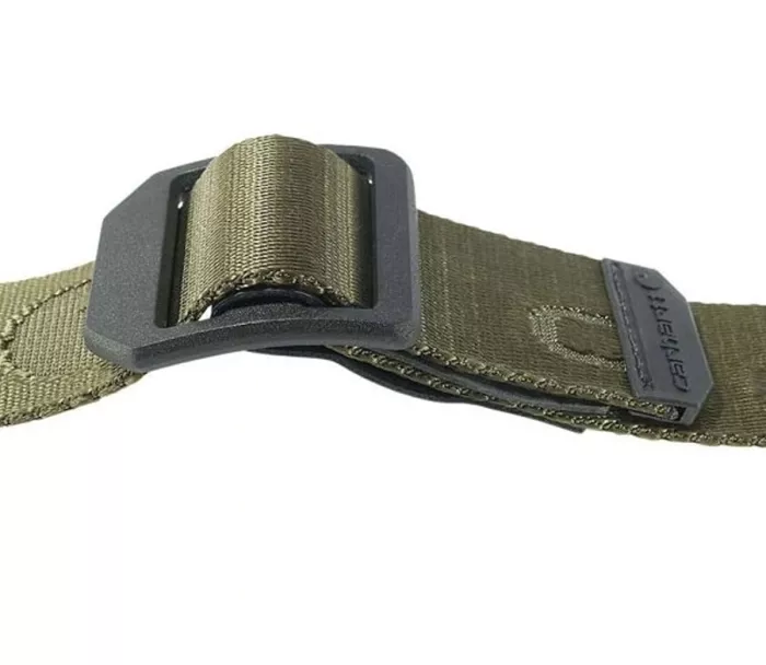 Opasok CARHARTT NYLON WEBBING LADDER LOCK ARMY GREEN