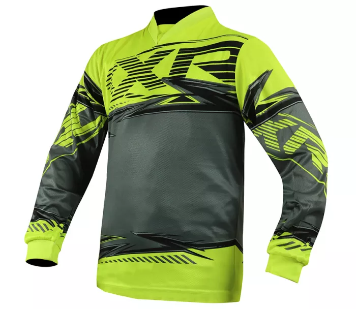 Detský MX dres XRC MX Pablo Youth jersey fluo/grey