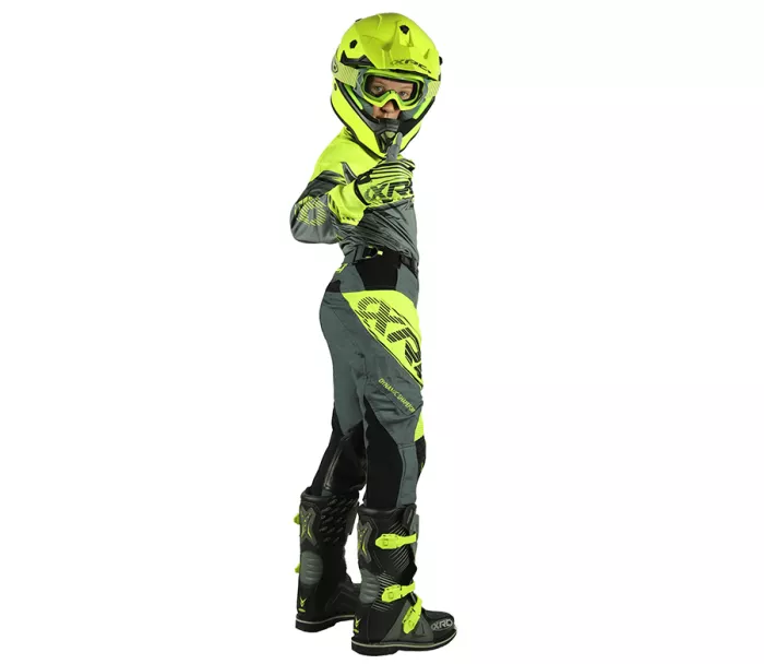 Detský MX dres XRC MX Pablo Youth jersey fluo/grey