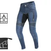 Dámske džínsy na moto Trilobite Parado skinny fit blue level 2