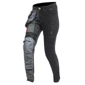 Dámske nohavice na moto Trilobite Parado monolayer AAA slim fit jeans black