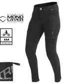 Dámske nohavice na moto Trilobite Parado monolayer AAA slim fit jeans black