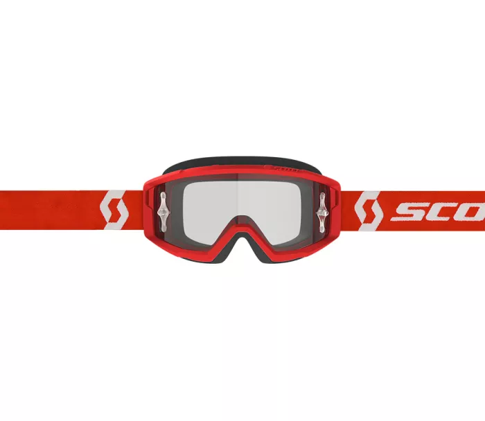 SCOTT Primal clear red/white clear works