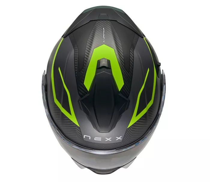 Helma na moto NEXX X.LIFETOUR Pro Mile gray/neon MT