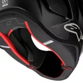 Helma na moto Alpinestars Supertech R10 Solid black carbon matt/glossy