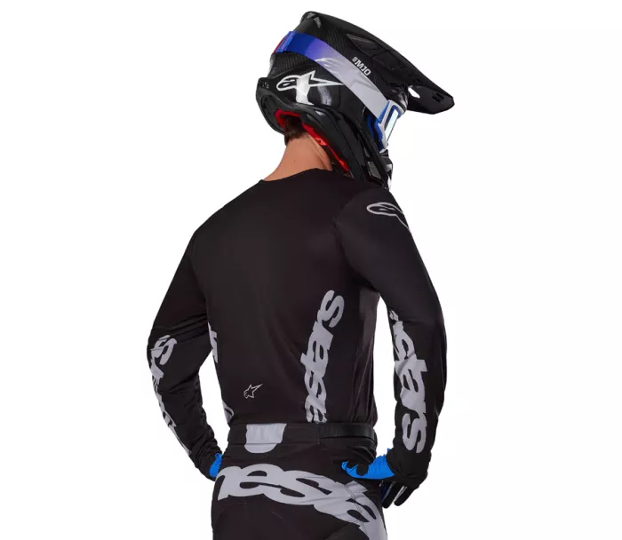 Motokrosový dres Alpinestars Racer Graphite black/grey