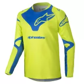 Detský dres Alpinestars Racer Veil yellow fluo/blue