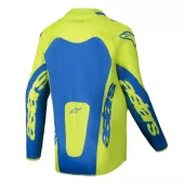 Detský dres Alpinestars Racer Veil yellow fluo/blue