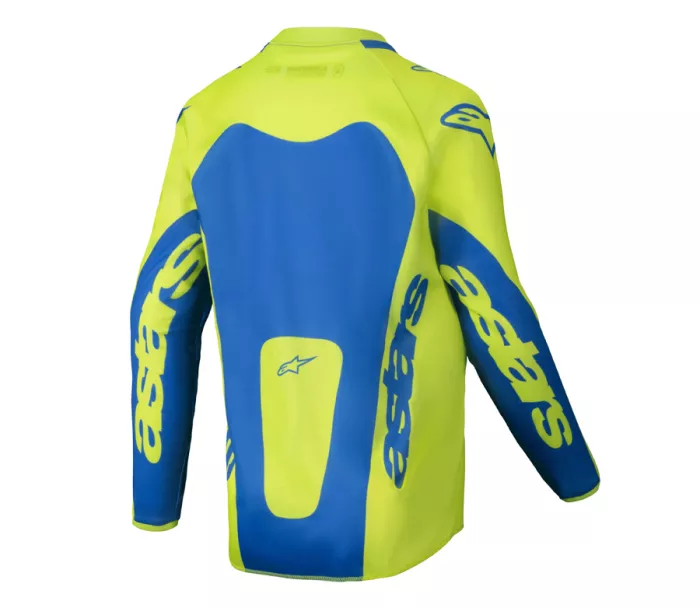 Detský dres Alpinestars Racer Veil yellow fluo/blue