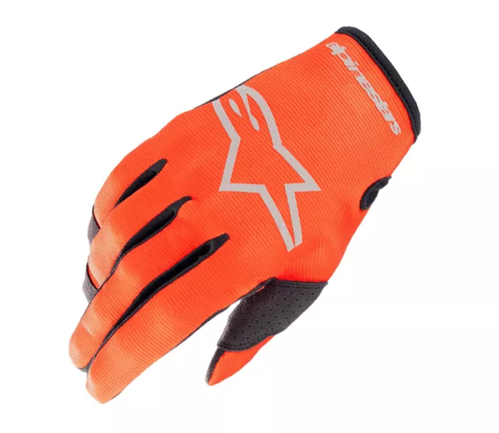 MX rukavice Alpinestars Radar orange/black