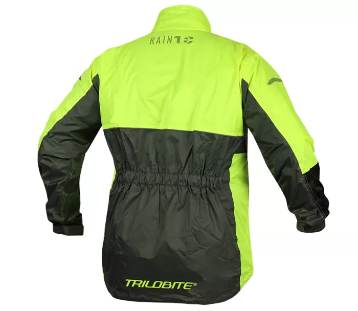 Pláštenka Trilobite Raintec jacket men black/grey/yellow fluo