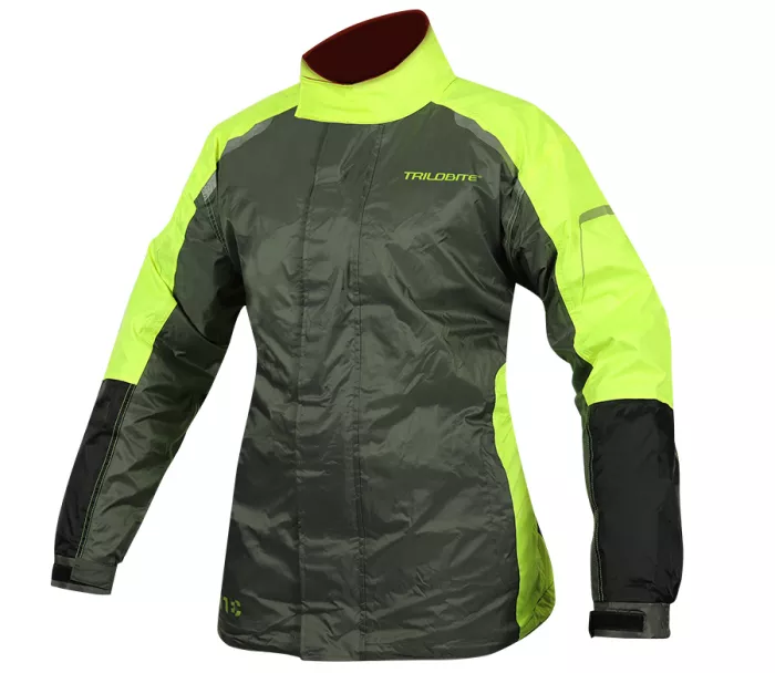 Dámska pláštenka Trilobite Raintec jacket ladies black/grey/yellow fluo