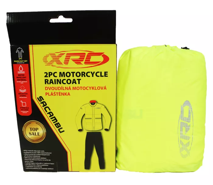 Pláštenka XRC Sacambu black/yellow fluo 2pc