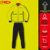 Pláštenka XRC Sacambu black/yellow fluo 2pc