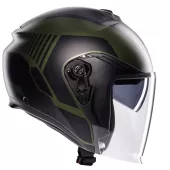 Otvorená prilba AGV IRIDES E2206 SAKAI MATT GREEN/BLACK