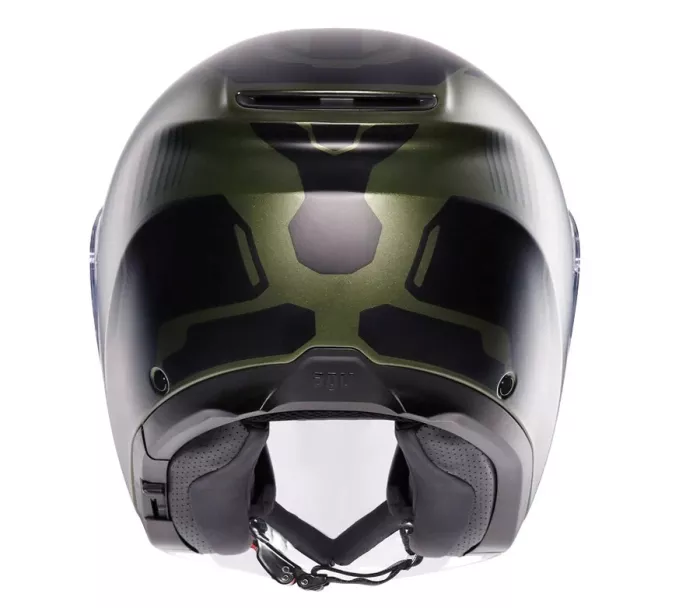 Otvorená prilba AGV IRIDES E2206 SAKAI MATT GREEN/BLACK