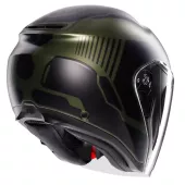 Otvorená prilba AGV IRIDES E2206 SAKAI MATT GREEN/BLACK