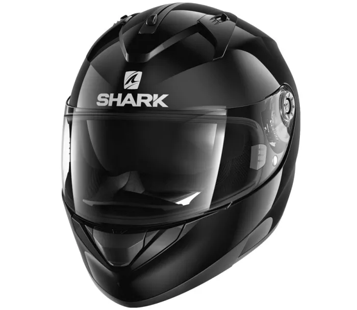 Helma na moto Shark RIDILL BLANK Black