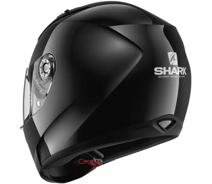 Helma na moto Shark RIDILL BLANK Black