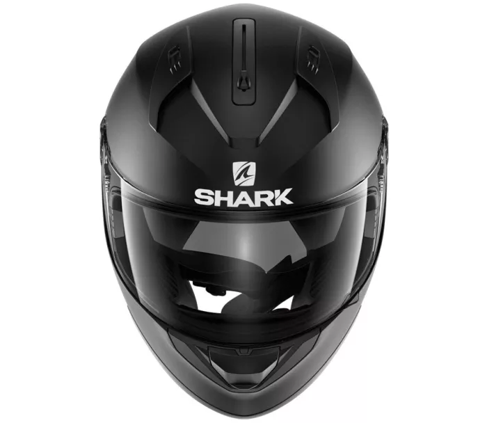 Helma na moto Shark KMA RIDILL BLANK Mat Black