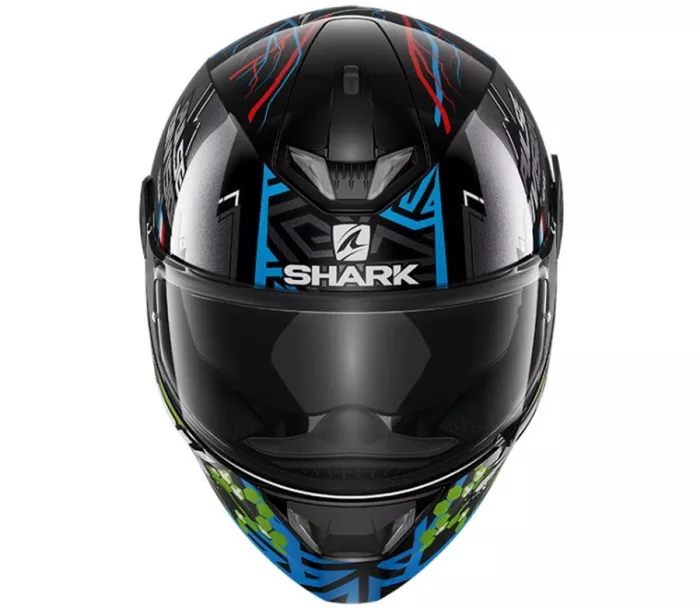 Helma na moto Shark KBG Skwal 2 Noxxys Black Blue Green