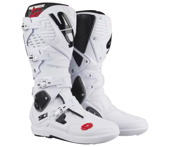 Topánky na moto SIDI CROSSFIRE 3 SRS white/white