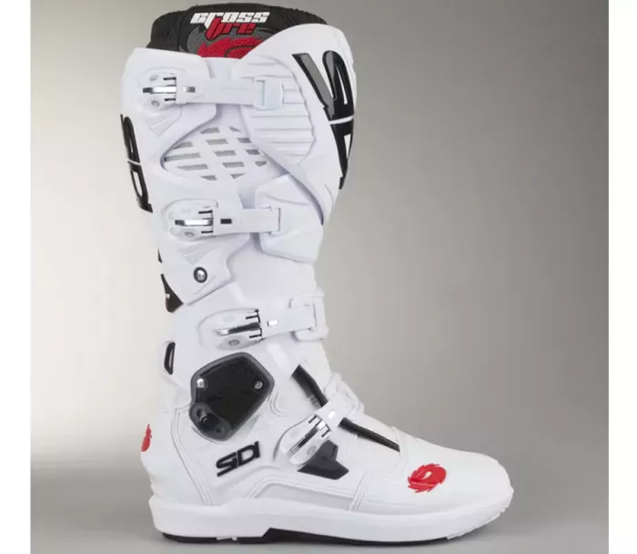 Topánky na moto SIDI CROSSFIRE 3 SRS white/white