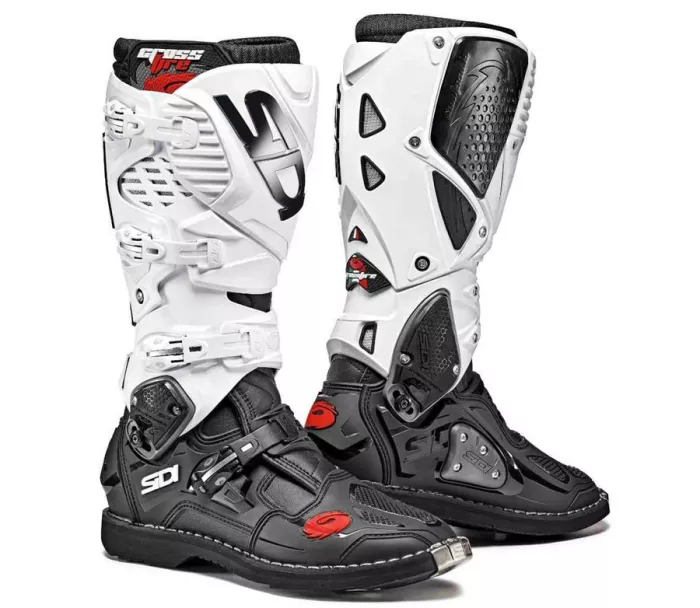 Topánky na moto SIDI CROSSFIRE 3 SRS black/white