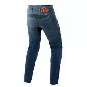 Nohavice na moto Trilobite Parado doublelayer AAA skinny fit blue level 2 (predĺžené)