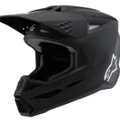 Detská helma Alpinestars SM3 Solid black matt helmet