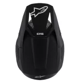 Detská helma Alpinestars SM3 Solid black matt helmet