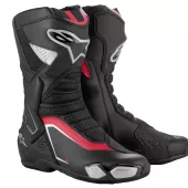 Topánky na moto Alpinestars SMX-6 V3 black/silver/red