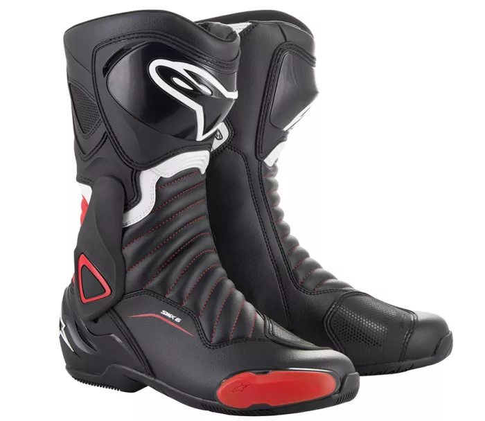 Topánky na motocykel Alpinestars SMX-6 V2 black / red