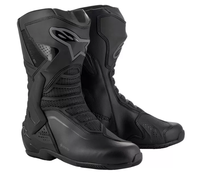 Topánky na moto Alpinestars SMX-6 V3 gore-tex black/dark grey