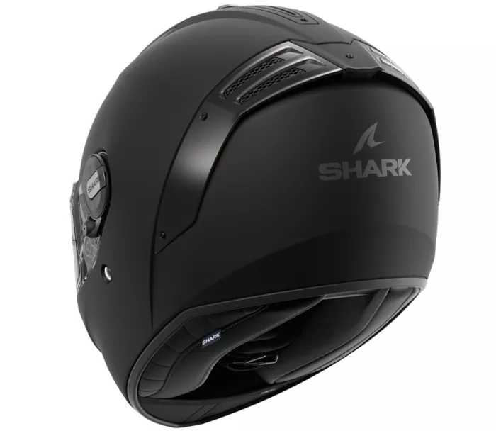 Helma na moto Shark HE8102E KMA SPARTAN RS BLANK Mat Black Mat/KMA